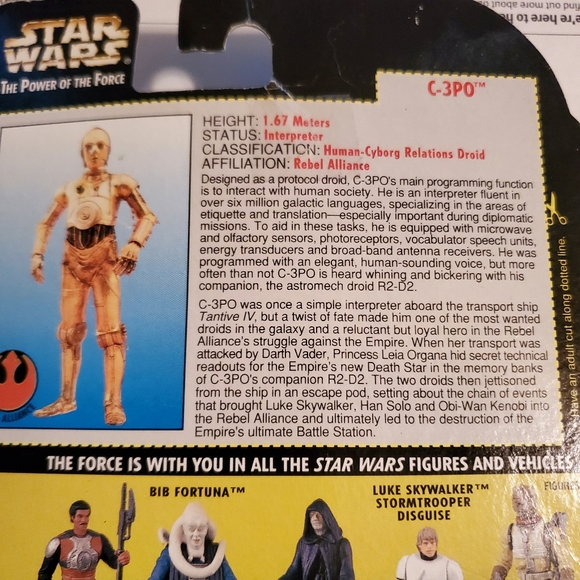 NWOT Vintage Star Wars C-3PO - Picture 6 of 8